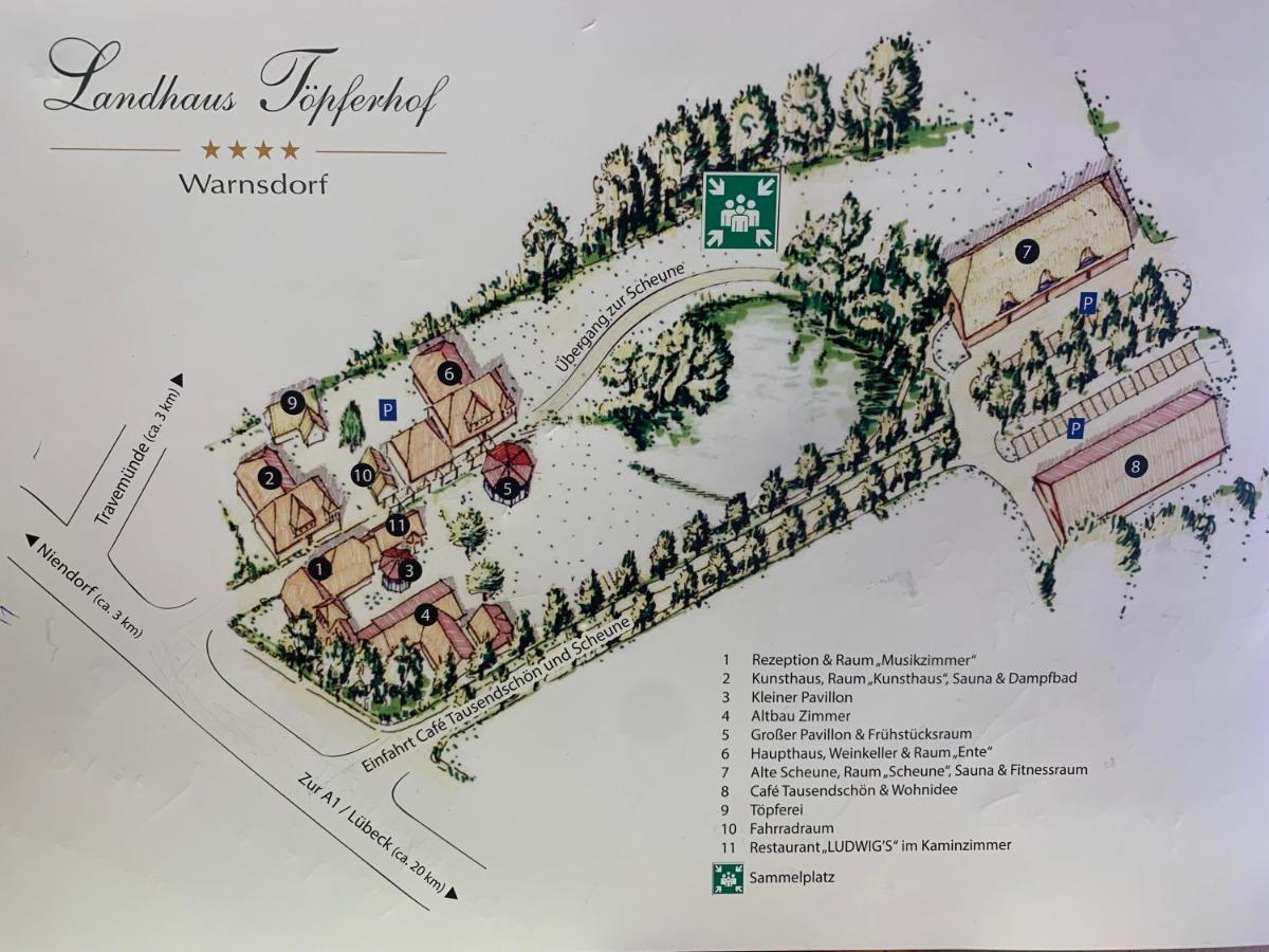 Landhaus Toepferhof Bei Travemuende Ратекау Экстерьер фото
